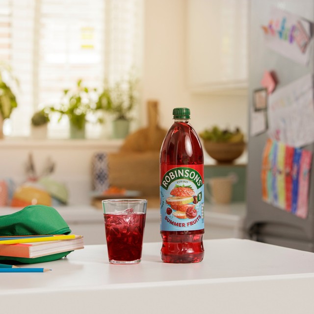Robinsons Summer Fruits No Added Sugar Squash 1L, imported from the UK