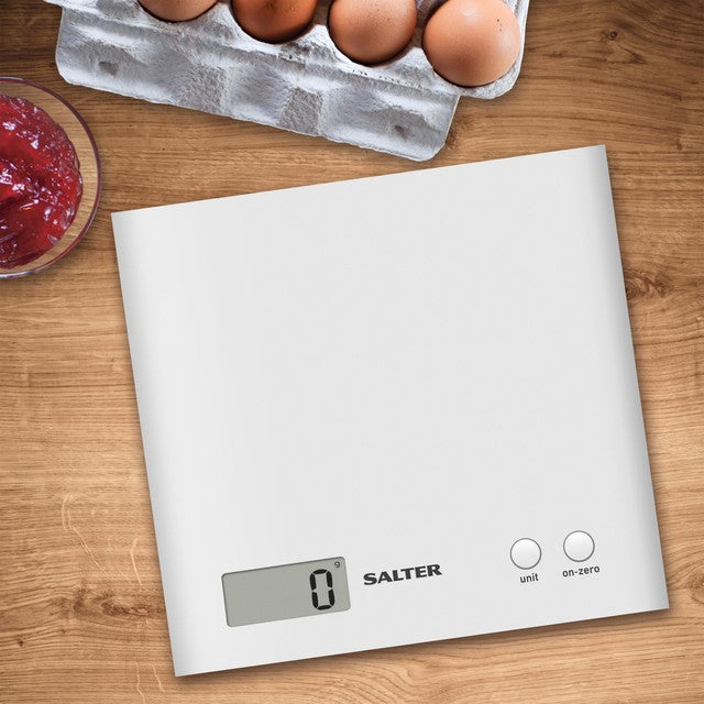 UP Global Products Salter Arc Scale white electronic kitchen scale (British brand)