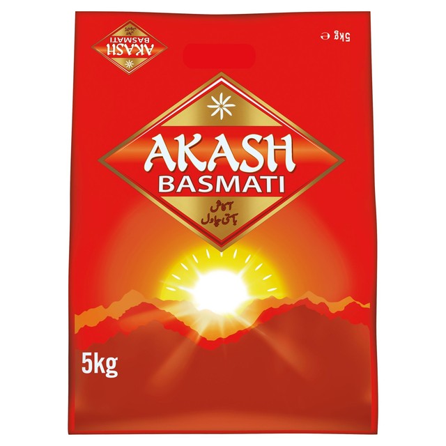 Akash Basmati Rice 5kg - British product