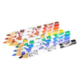 Crayola jumbo decorated colouring pencils 8-pack - British product