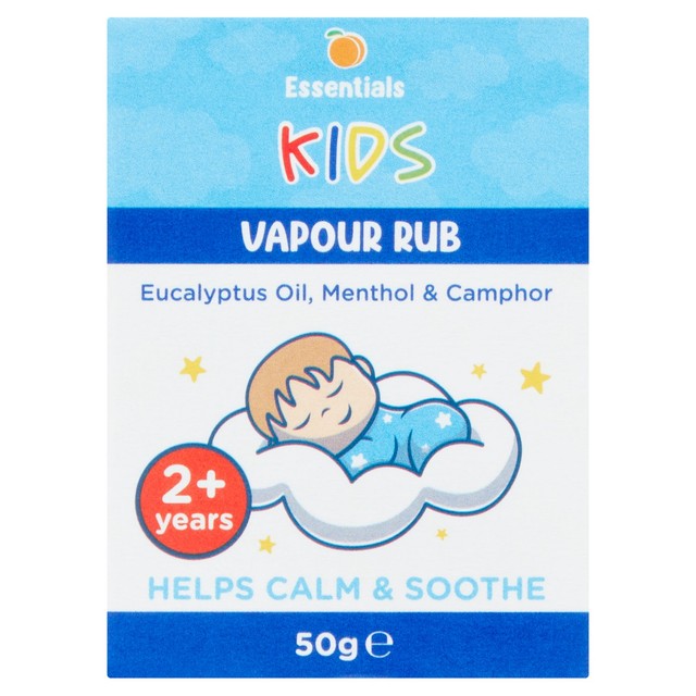 Essentials Kids vapour rub 50g - British product