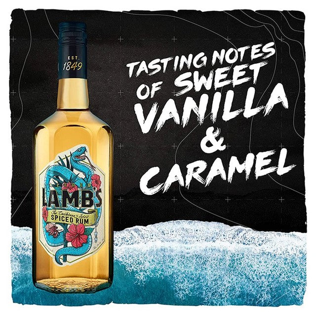 Lamb's spiced rum 70cl, UK version