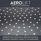 Prestige Aerolift Carbon Steel Pizza Tray 30cm, imported from the UK