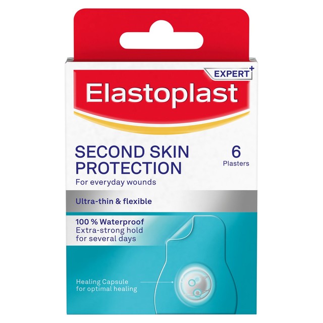 Elastoplast Second Skin plasters pack of 6 - British product
