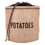 M&S Natural Elements Potato Jute Sack Potato Preserving Bag 25cm x 25cm x 24cm- Buy online at McGrocer