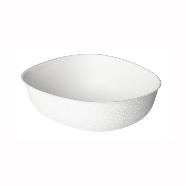 Duni Bio white bagasse 14cm party bowls (British brand)