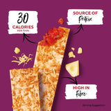 Ryvita Three Cheese Flatbread Crackers 125g, imported from the UK