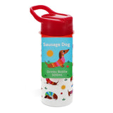 M&S Rex London Sunny Sausage Dog Stainless Steel Water Bottle 500ml- Buy online at McGrocer