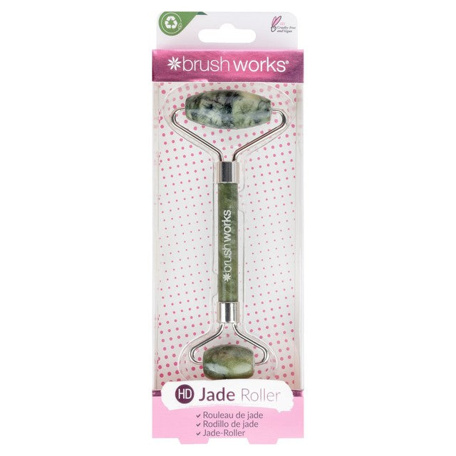 Brushworks Jade Roller beauty tool - British product