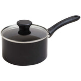 M&S M&S Black Aluminium 16cm Non-Stick Saucepan- Buy online at McGrocer