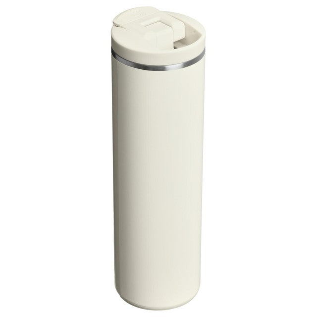 Stanley fliptop travel mug cream gloss 0.47L, imported from the UK