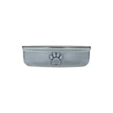 M&S Mason Cash Reactive Paw Ceramic Pet Bowl 13cm- Buy online at McGrocer