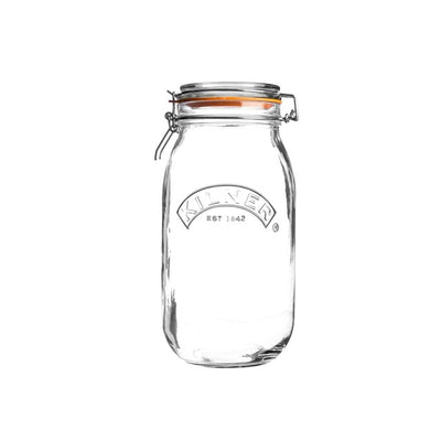 M&S Kilner Clip Top Round Preserving Jar 1.5L- Buy online at McGrocer