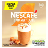 Nescafe caramel latte instant coffee 12 sachets, imported from the UK