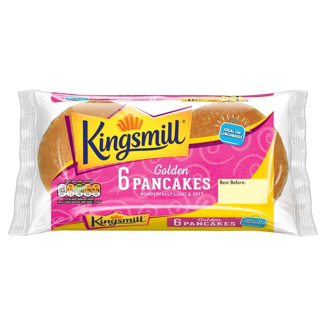 Kingsmill Scotch Pancakes 6 per pack, UK version