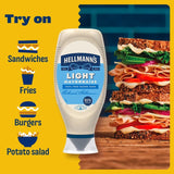 Hellmann's Light Squeezy Mayonnaise 750ml, UK version