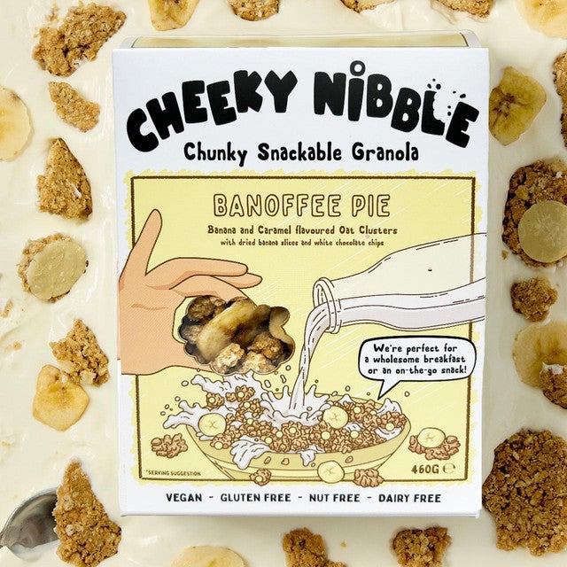 Cheeky Nibble Banoffee Pie Granola 460g - British product
