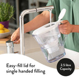 Aqua Optima Liscia water filter jug 2.5L - British product