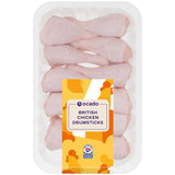 Muslos de pollo británicos con piel de Ocado, pollo fresco, 1 kg