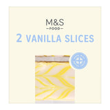 M&S vanilla slices custard-filled pastry 206g, imported from the UK