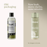 Miniml Indulgent Coconut body wash and bubble bath, imported from the UK