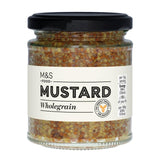 M&S wholegrain mustard 185g, imported from the UK