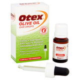 Otex olive oil ear drops, imported from the UK