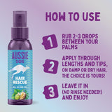 Aussie SOS Hair Rescue All in One Hair Oil 100ml - British product