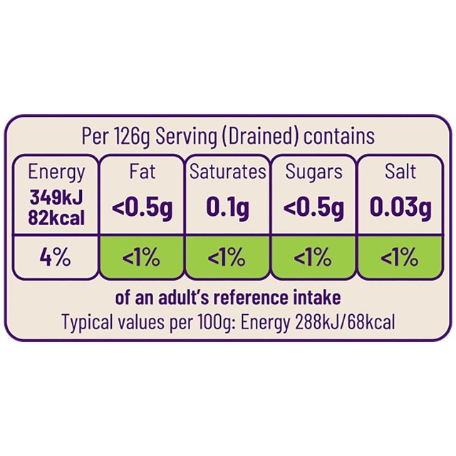 Ocado green lentils in water 400g, imported from the UK