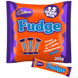 M&S Cadbury Fudge Treatsize Chocolate Bar Pack 202g- Buy online at McGrocer