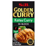 S&B Golden Curry Medium/Hot curry sauce mix 92g (British brand)