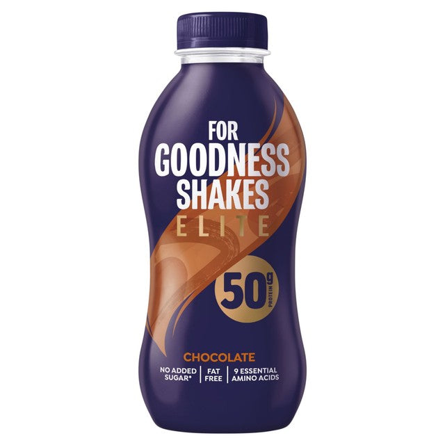 For Goodness Shakes Protein Shake Chocolate 417ml - British product