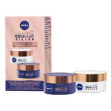 M&S Hyaluronic Acid Cellular Elasticity Day and Night Face Cream Duo Pack 2 x 50ml- Buy online at McGrocer