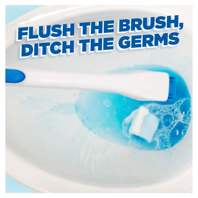 Toilet Duck Fresh Brush Starter Kit 1 handle 4 refills (British brand)