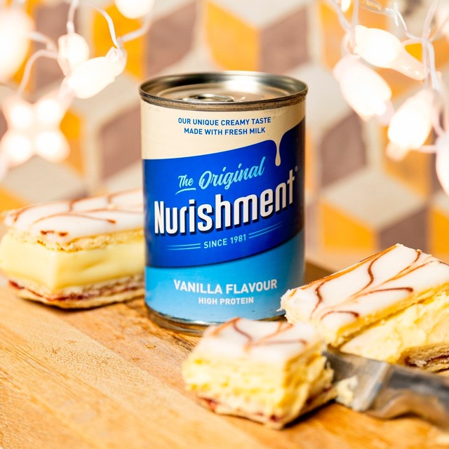 Nurishment Original Vanilla Milkshake 400g, imported from the UK