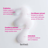 Femfresh Soothing Intimate Wash 250ml - British product