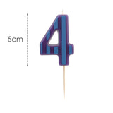 M&S Talking Tables Table Fun Number 4 Candle- Buy online at McGrocer