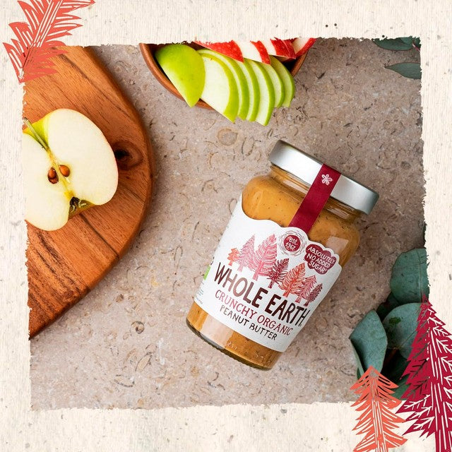 Whole Earth Crunchy Peanut Butter 340g (British brand)