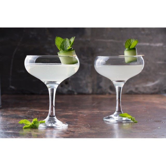 Ravenhead cocktail saucer glasses 200ml, imported from the UK
