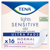 TENA Lights Sensitive Ultra Pads Normal 16 pack (British brand)