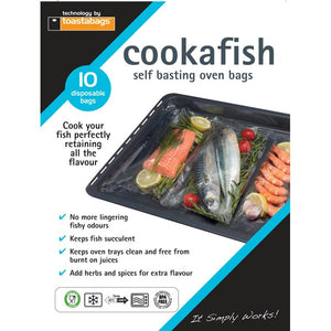 Toastabags Cookafish Fish Oven Bags 10 Pack