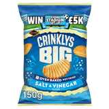 M&S Jacob's Crinklys Big Salt & Vinegar Baked Snacks Share Bag- Buy online at McGrocer