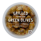 M&S M&S Grilled Turkish Pitted Olives with Red Peppers 170g- Buy online at McGrocer