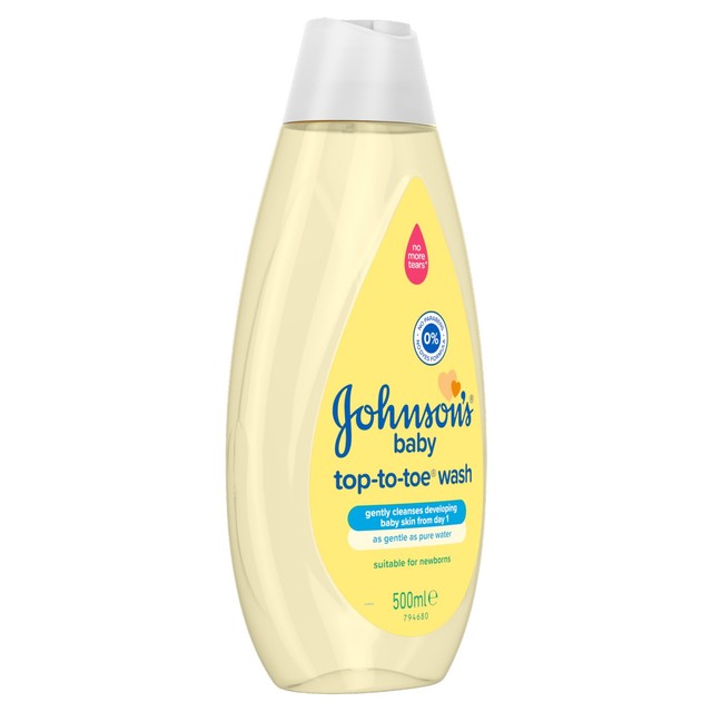 Johnson's Baby Top-To-Toe Body Wash Delicate Skin 500ml, UK version