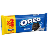 Oreo chocolate sandwich biscuits twin pack 2 x 154g, imported from the UK