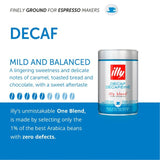 illy decaffeinated ground coffee 250g, UK version