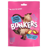 M&S Bonkers Cat Bites Crunchy & Soft Salmon Supreme Flavoured Cat Treats- Buy online at McGrocer