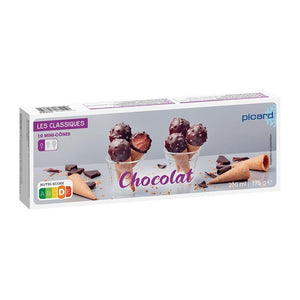 Picard Mini Chocolate Ice Cream Cones 10 Pack