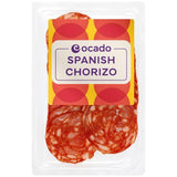 M&S Ocado Spanish Chorizo Slices Dry Cured Pork Sausage 100g- Buy online at McGrocer