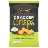 Jacob's Sour Cream and Chive crisp snack biscuits 150g, UK version
